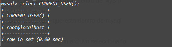 Usuario en MySql